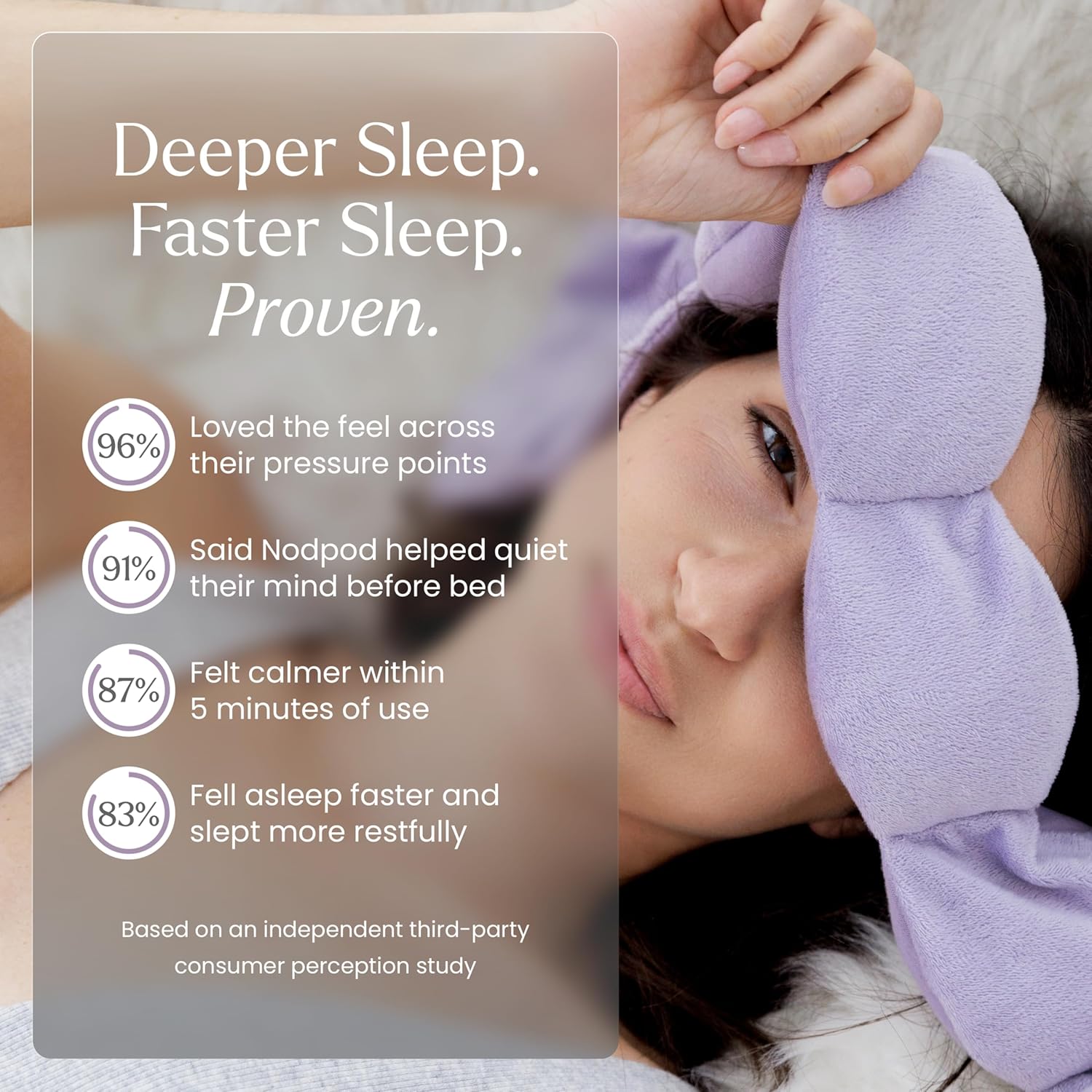 DreamyKoala™ Sleep Mask - The Weighted Blanket For Your Eyes