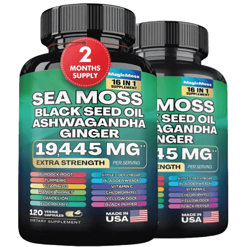 MagicMoss Capsules | 19,445 MG Per Serving